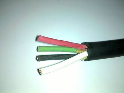 Generator cord by the foot,10 gauge, 4 cond, 600V soow