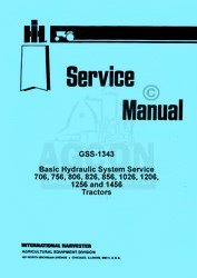 International 706 756 806 826 hydraulic service manual