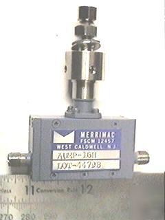 Merrimac preset attenuator aump-16H 7-11GHZ 0-15DB sma 