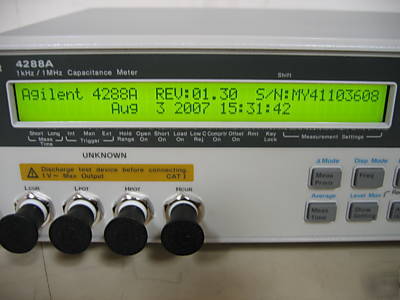 New agilent 4288A capacitance meter - ***like ****