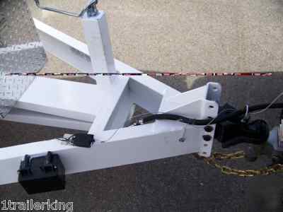 New all hydraulic job pro hd dump triple axle trailer