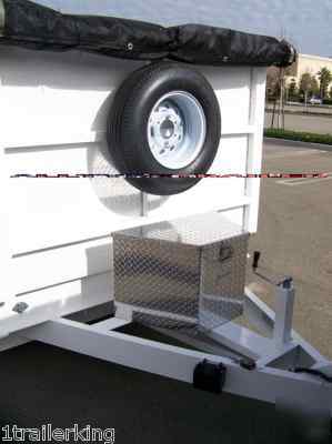 New all hydraulic job pro hd dump triple axle trailer