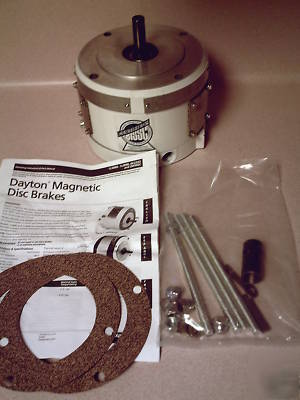 New dayton 2LYU9 washdown magnetic motor disc brake 