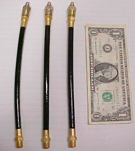 New lot of 3 pressure hoses 4,500 psi 1/8