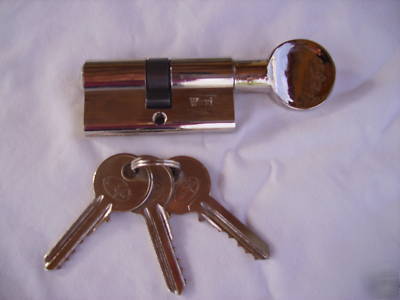 New mul-t-lock thumbturn 60MM euro cylinder with 3 keys