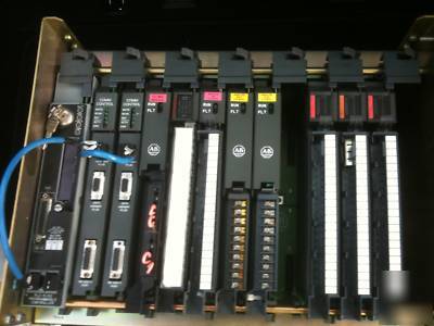 Plc 5 rack with i/o