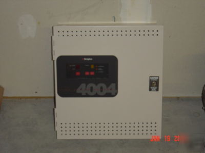 Simplex 4004 fire alarm control panel excellent cond.