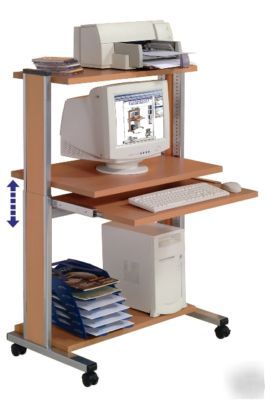 Smead adjustable computer workstation wheelchair access