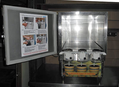 Sure-shot model AC330SS -3 flavor creamer 
