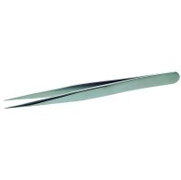Swiss-made tweezer, stainless steel, style 3C 46-203C