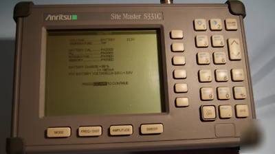 Anritsu S331C sitemaster, extras, no auction