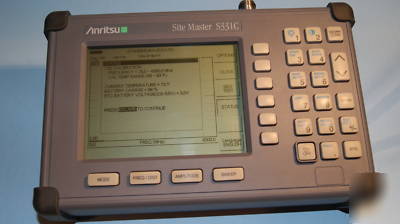 Anritsu S331C sitemaster, extras, no auction