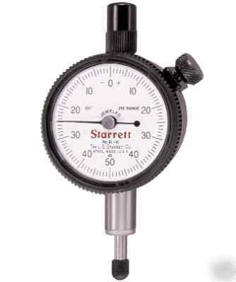 Dial indicator 81-111J starrett .025 range .0001