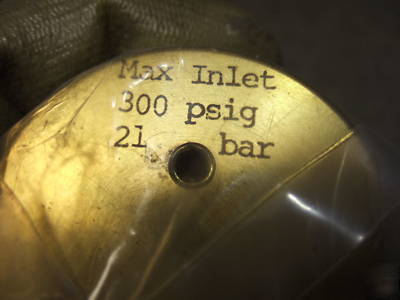 Go regulator 0-10 psig gas