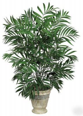 Lush silk parlour palm tree 52