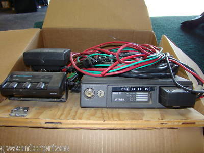 Motorola mitrek radio w/ wiring mic spkr cables