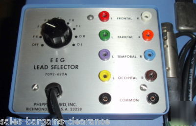 Phipps & bird pb-3 oscilloscope w/ recorder accessories