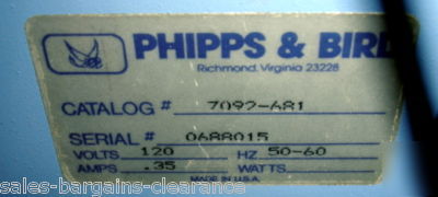 Phipps & bird pb-3 oscilloscope w/ recorder accessories
