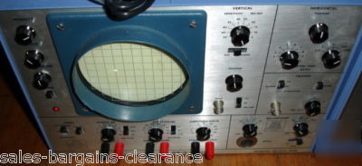 Phipps & bird pb-3 oscilloscope w/ recorder accessories