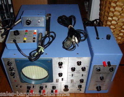 Phipps & bird pb-3 oscilloscope w/ recorder accessories