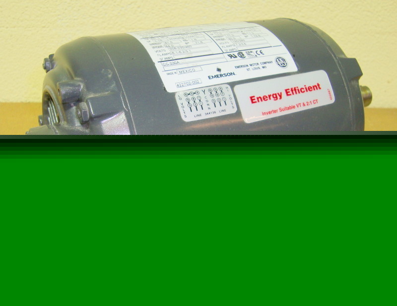 2HP emerson motor genral purpose 208-230-460V 3 ph