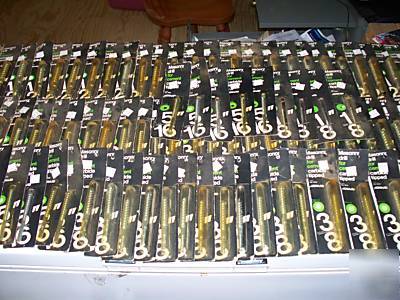 87 carbide tipped masonry drill bits various sizes