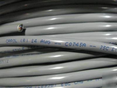 Carol C0745 24G 10C o/s pvc multi-conductor 1000 ft
