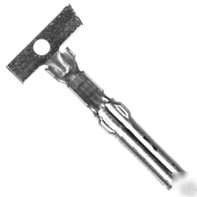 Connector socket tin-crimp pins, mate-n-lokÂ® 18-24AWG 