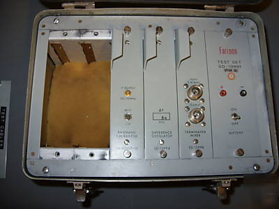 Farinon clean & tested sd-13991 5 slot test set toolbox