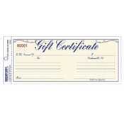 Gift certificates with envelopes - RED98002 - 98002