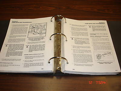 Hypac C850A/C852A/C860A compactor service/parts manual
