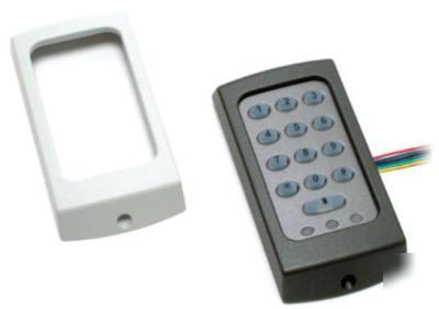 Low profile mini keypad, standalone access control 