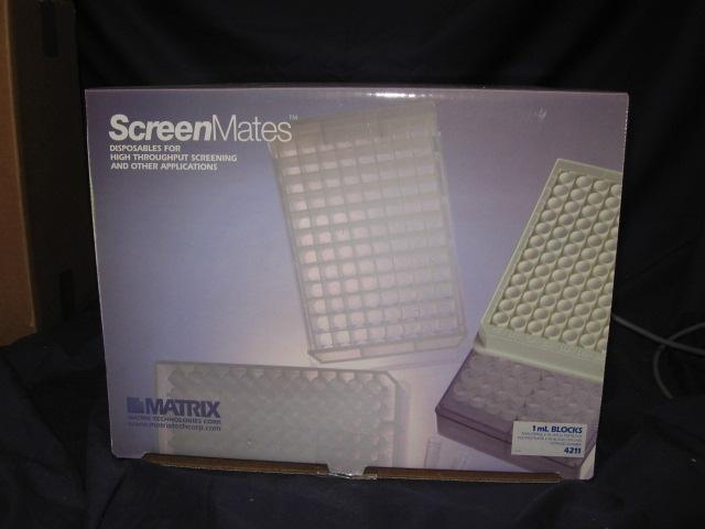 Matrix deepwell storage blocks: 1 ml blocks, 1 case-40