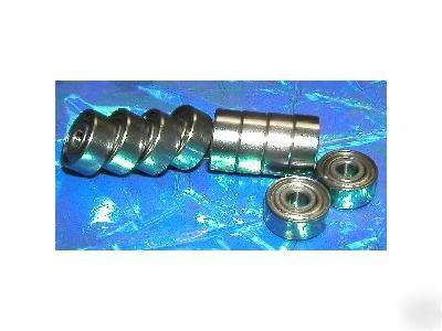 New 10 ball bearings R4A zz 1/4