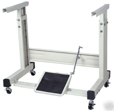 New industrial sewing machine k leg stand with casters 