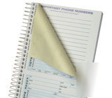 New ** kleer-fax jotta-call message book (pink/canary)**