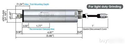 Nsk nakanishi brushless motor spindle ems-3060A 1.18