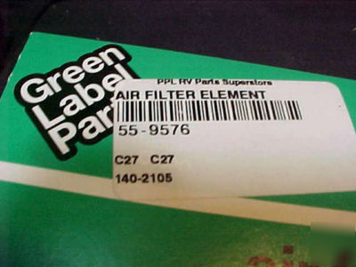 Two genuine onan generator air filters 140-2105