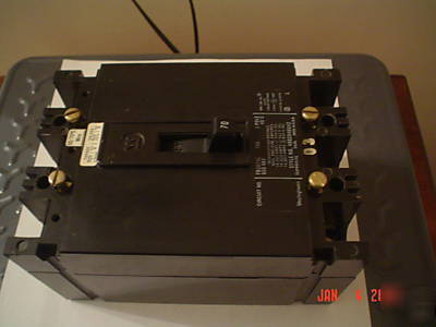 Westinghouse circuit BREAKER70AMP600V#FB3070L3POLE nrsv