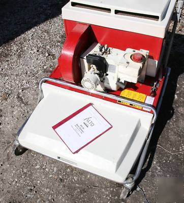 Clarke sps-28-g gas powered space sweeper broom self 