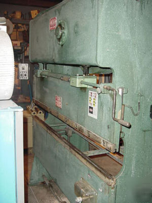 Dries & krump, 265, mechanical press brake 