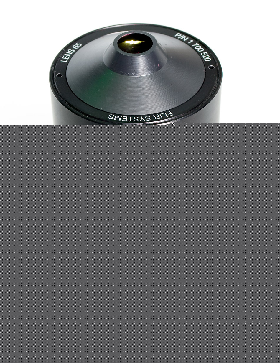 Flir 65Â° wide fov ir lens for p/s/6XX series thermacam