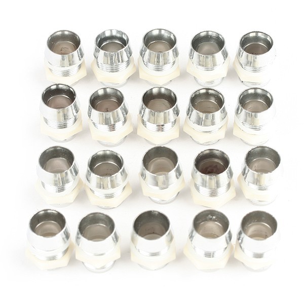 20X10MM led lights bulbs chrome-plated mounts holder