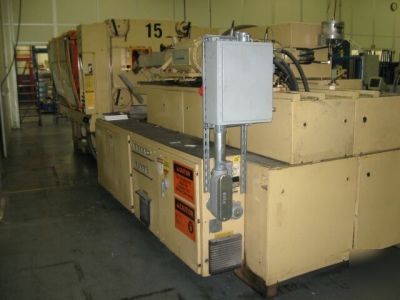 450 ton, 8.2 oz + 15.4 oz. engel injection molder '94