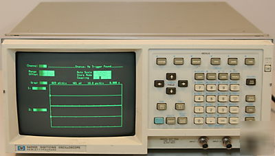 Hp 54200D digitizing oscilloscope 50 mhz