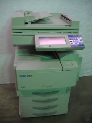Konica 8020 color copier network printer, scanner fiery