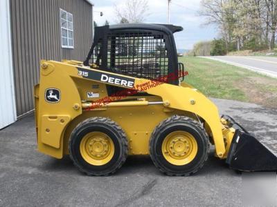 New /unused john deere 315 skidloader