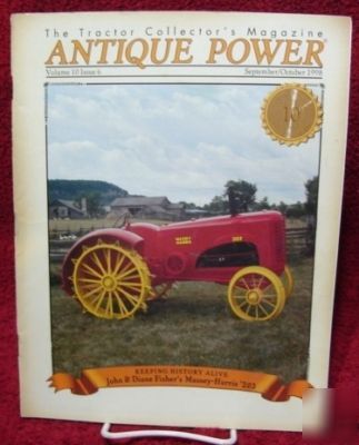 September october 1998 antique power magazine tractors