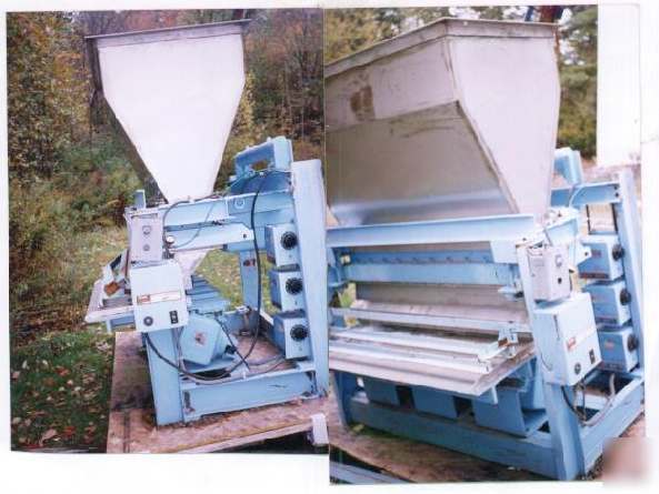 Siletta vibratory live bottom feeder stainless steel