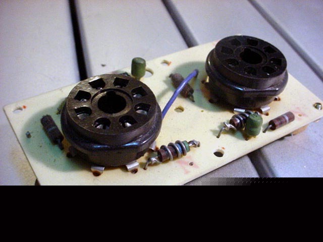 Yaesu ft-101ZD MK3 final board, 6146 sockets base